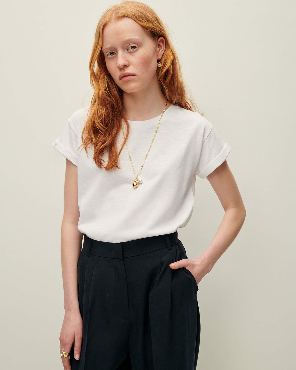 ALBANO Optical white - T-shirt - SESSÙN Official Website