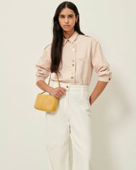 CESARY Rosewater - Over-shirt - SESSÙN Official Website