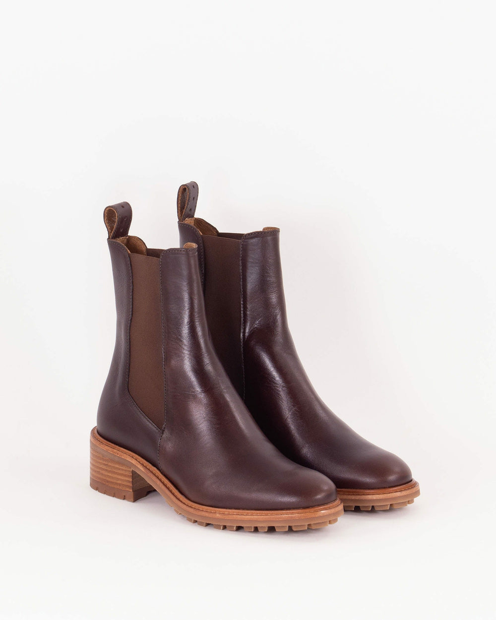 PIERCE Brownwhisky Leather - Boots