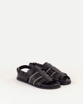SIDI Black Leather - Sandals