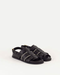 SIDI Black Leather - Sandals