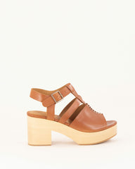 CASARES Natural Leather - Sandals