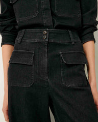 MANHATTAN Denim Black - Pants