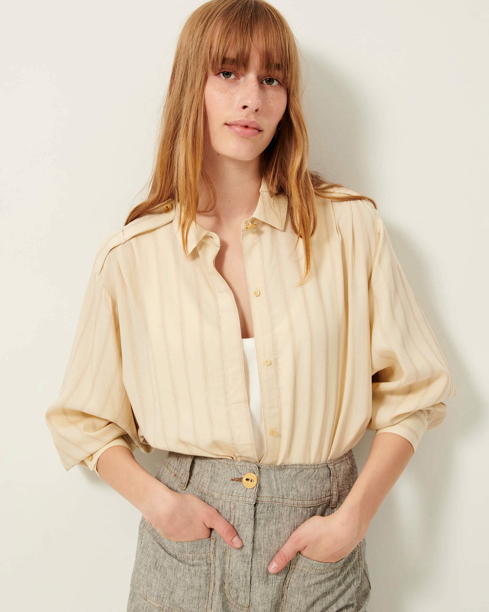 GINGER Sandcream - Shirt