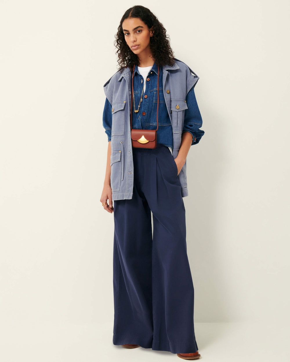 RIDYE Bleu de Chine - Trousers