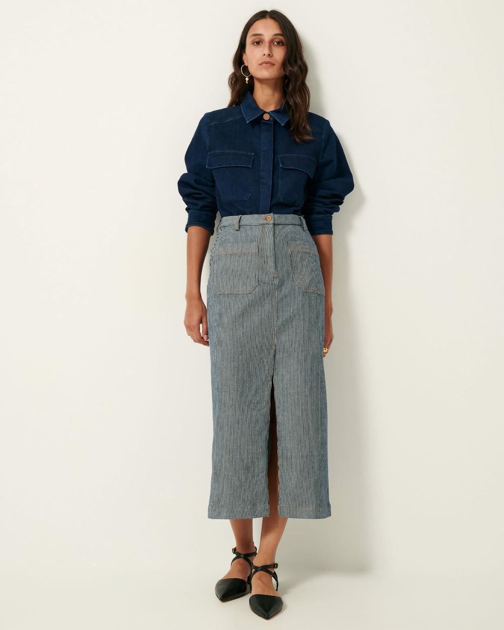 UPTAY Coutil Blue - Skirt