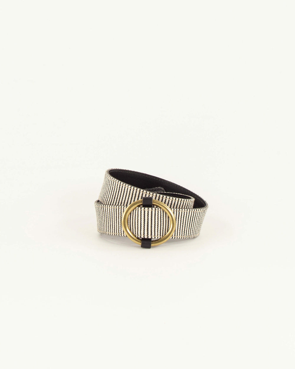 TISAO STRIPES Whiblack Stripes - Belt