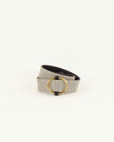 TISAO STRIPES Whiblack Stripes - Belt