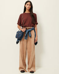 SERGE CO Burgundy - T-shirt