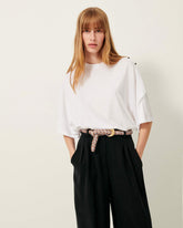 SUMMER NIGHT Optical White - T-shirt