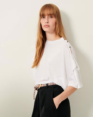 SUMMER NIGHT Optical White - T-shirt