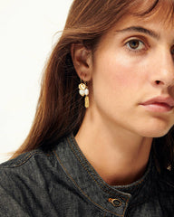 SOREN PEARL Doré - Earrings