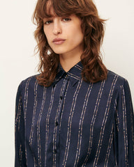 BRITJET Navy Plumikat - Shirt