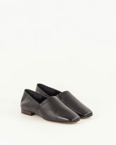 CEZA Black Leather - Slippers