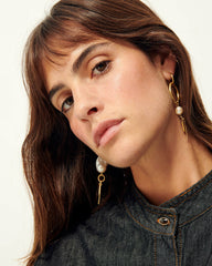 TOTI PEARL Doré - Earrings