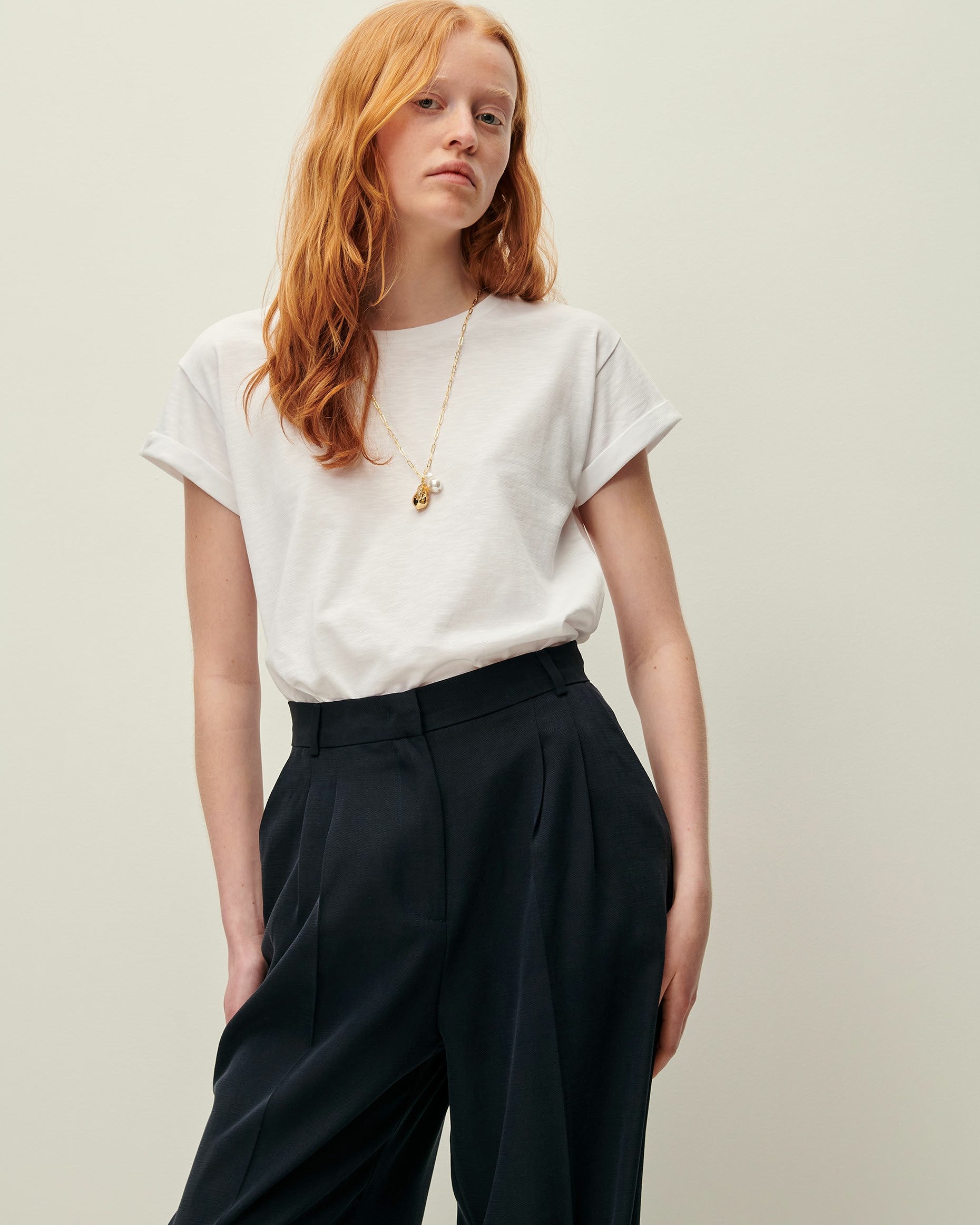 ALBANO Optical white - T-shirt - SESSÙN Official Website