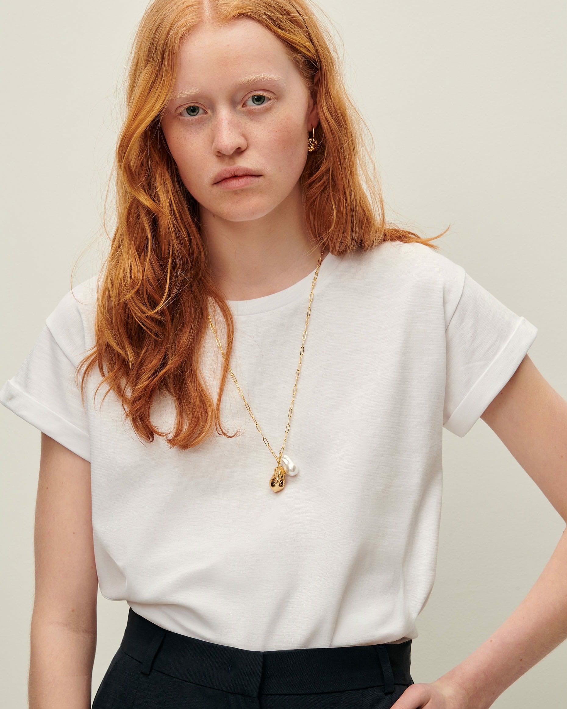 ALBANO Optical white - T-shirt - SESSÙN Official Website