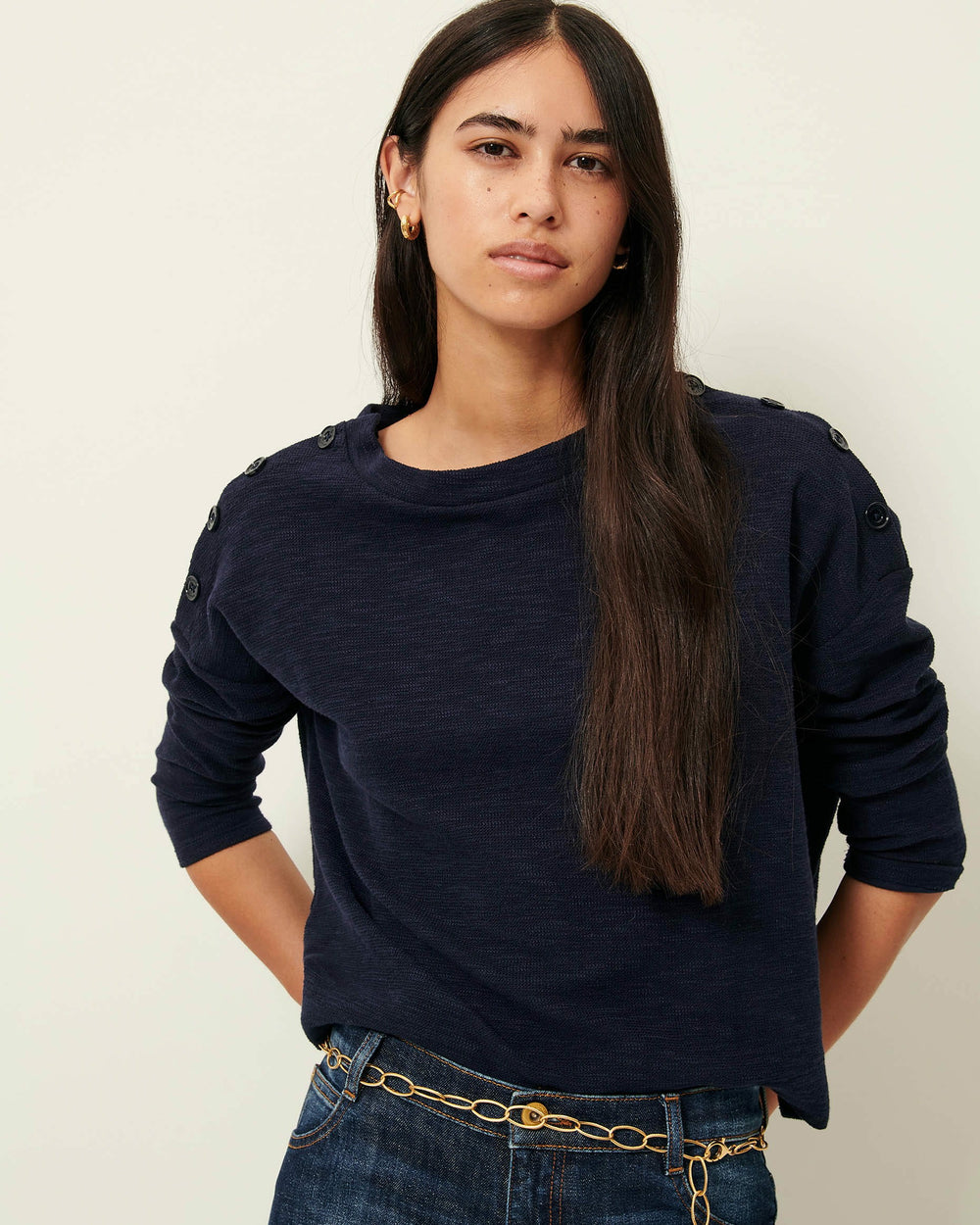 AUSTIN Indigo SESSÙN - T-shirt