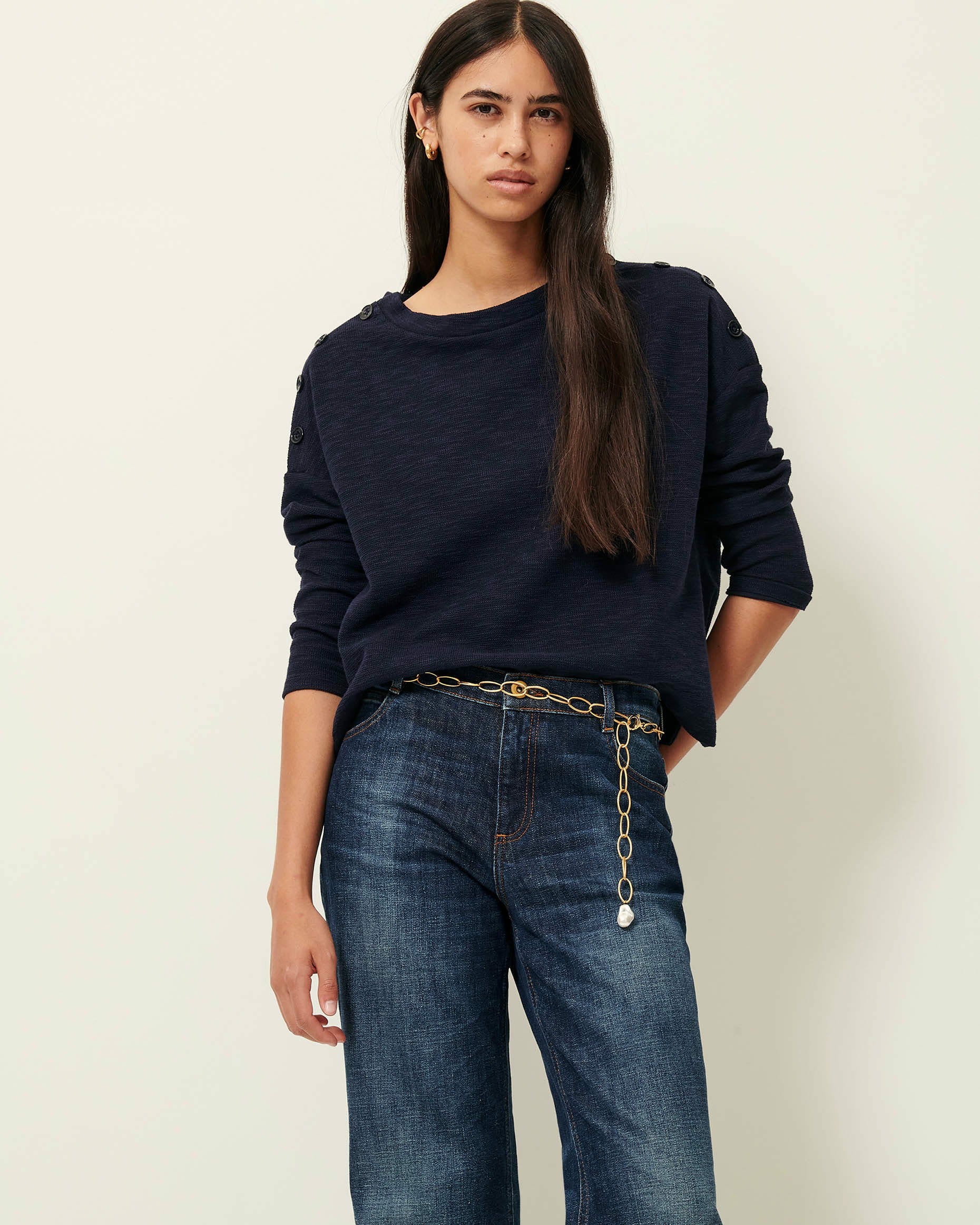 AUSTIN Indigo SESSÙN - T-shirt