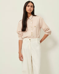 CESARY Rosewater - Over-shirt - SESSÙN Official Website