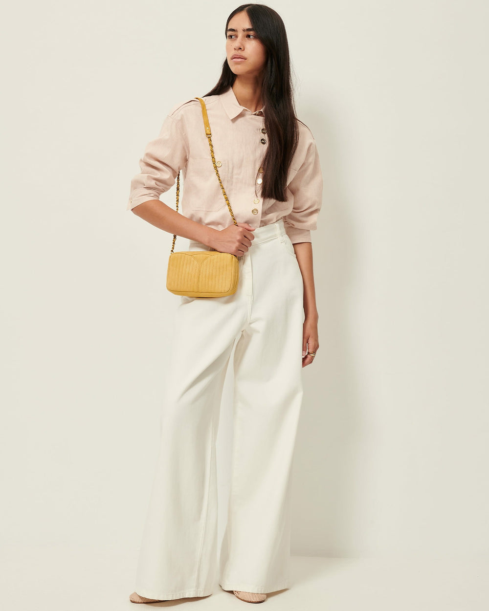 CESARY Rosewater - Over-shirt - SESSÙN Official Website