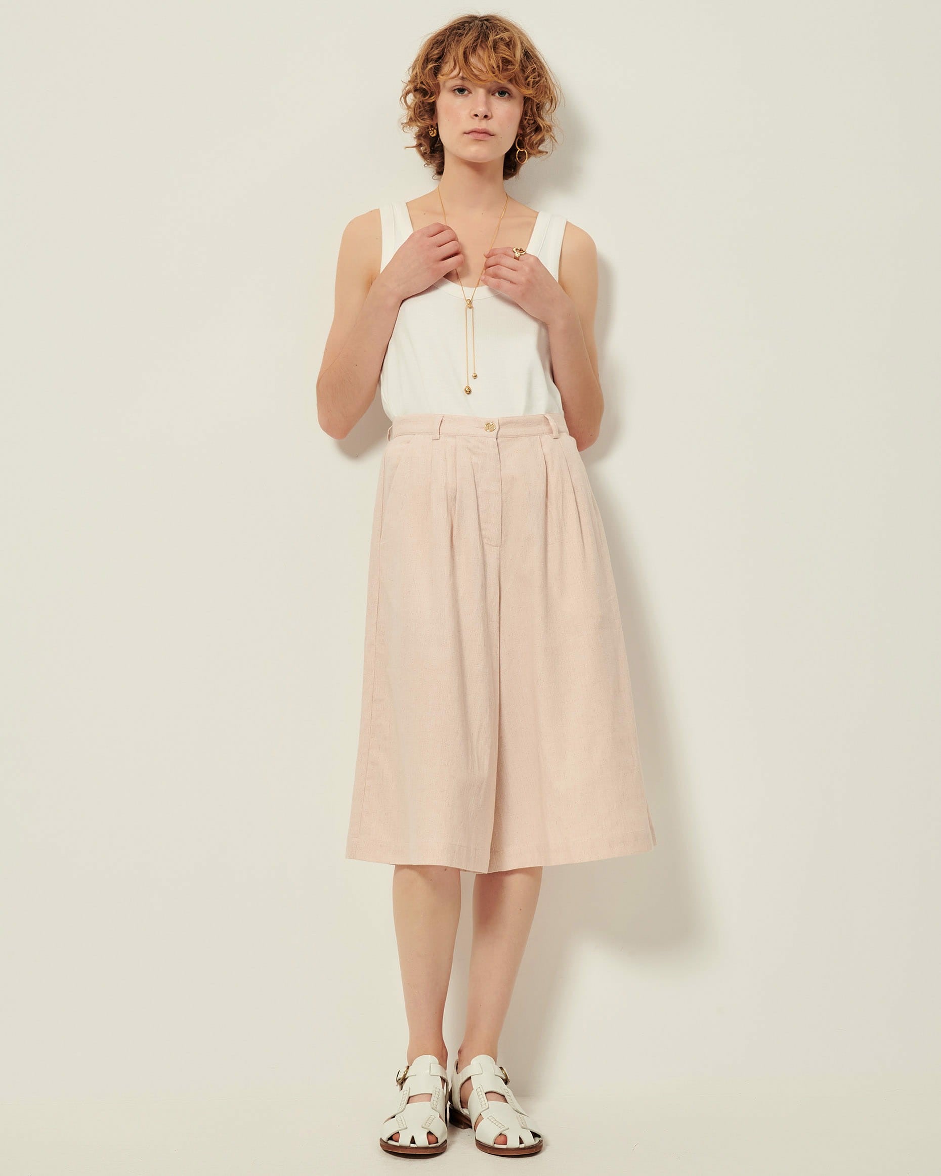 ELIOR Rosewater - Pant-skirt - SESSÙN Official Website