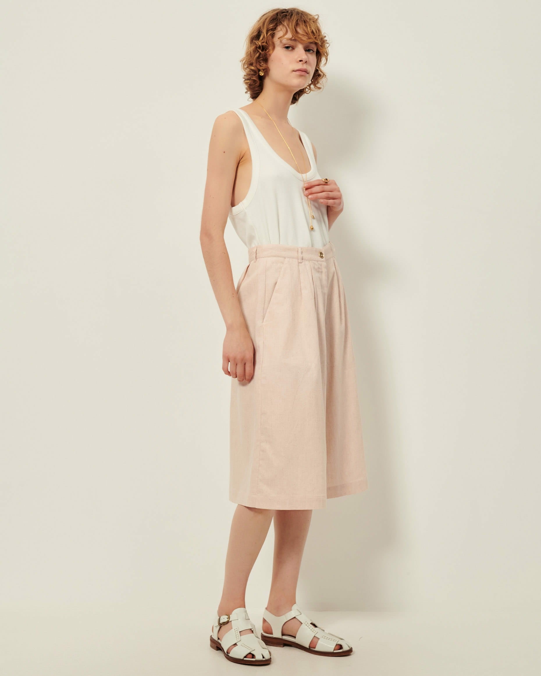 ELIOR Rosewater - Pant-skirt - SESSÙN Official Website