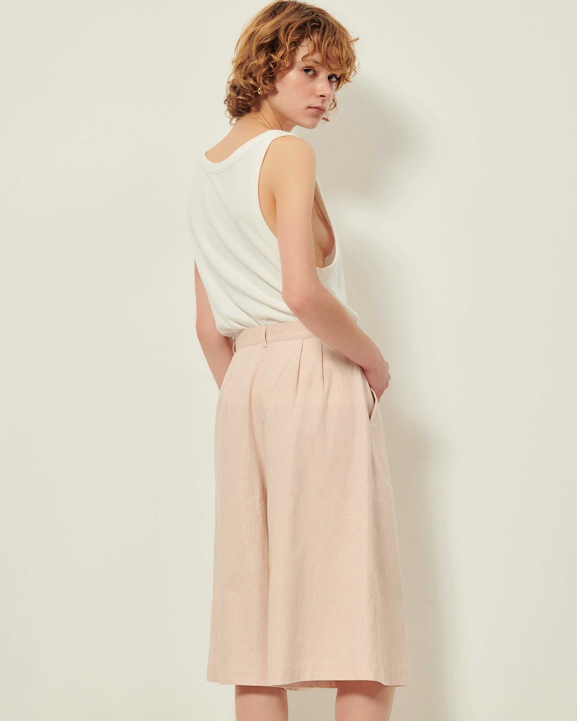 ELIOR Rosewater - Pant-skirt - SESSÙN Official Website