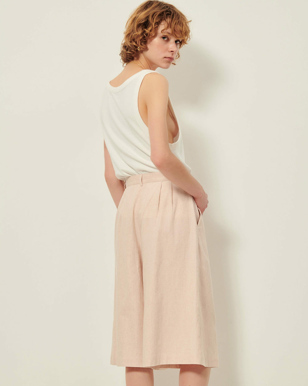 ELIOR Rosewater - Pant-skirt - SESSÙN Official Website