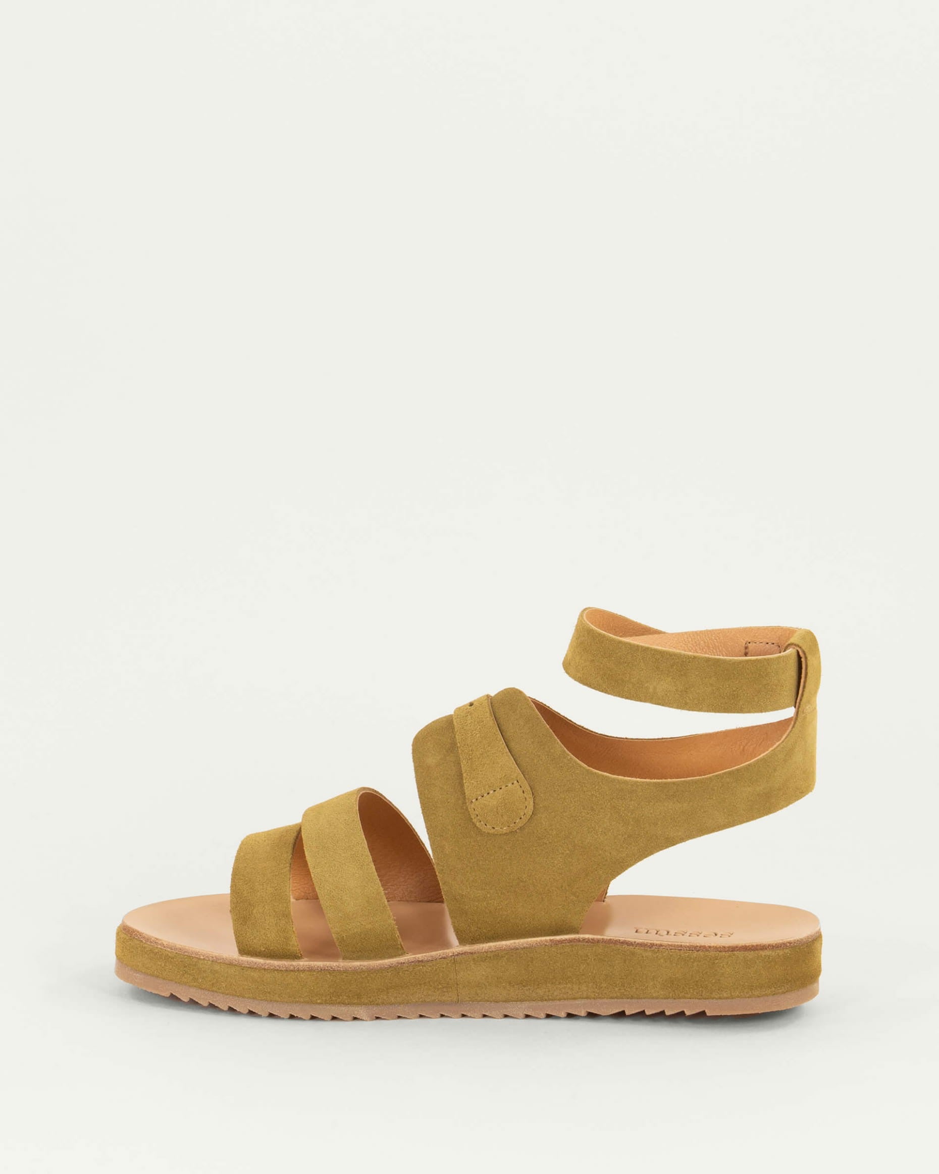 MISS MONTAIN Gold Suede -  Sandal - SESSÙN Official Website