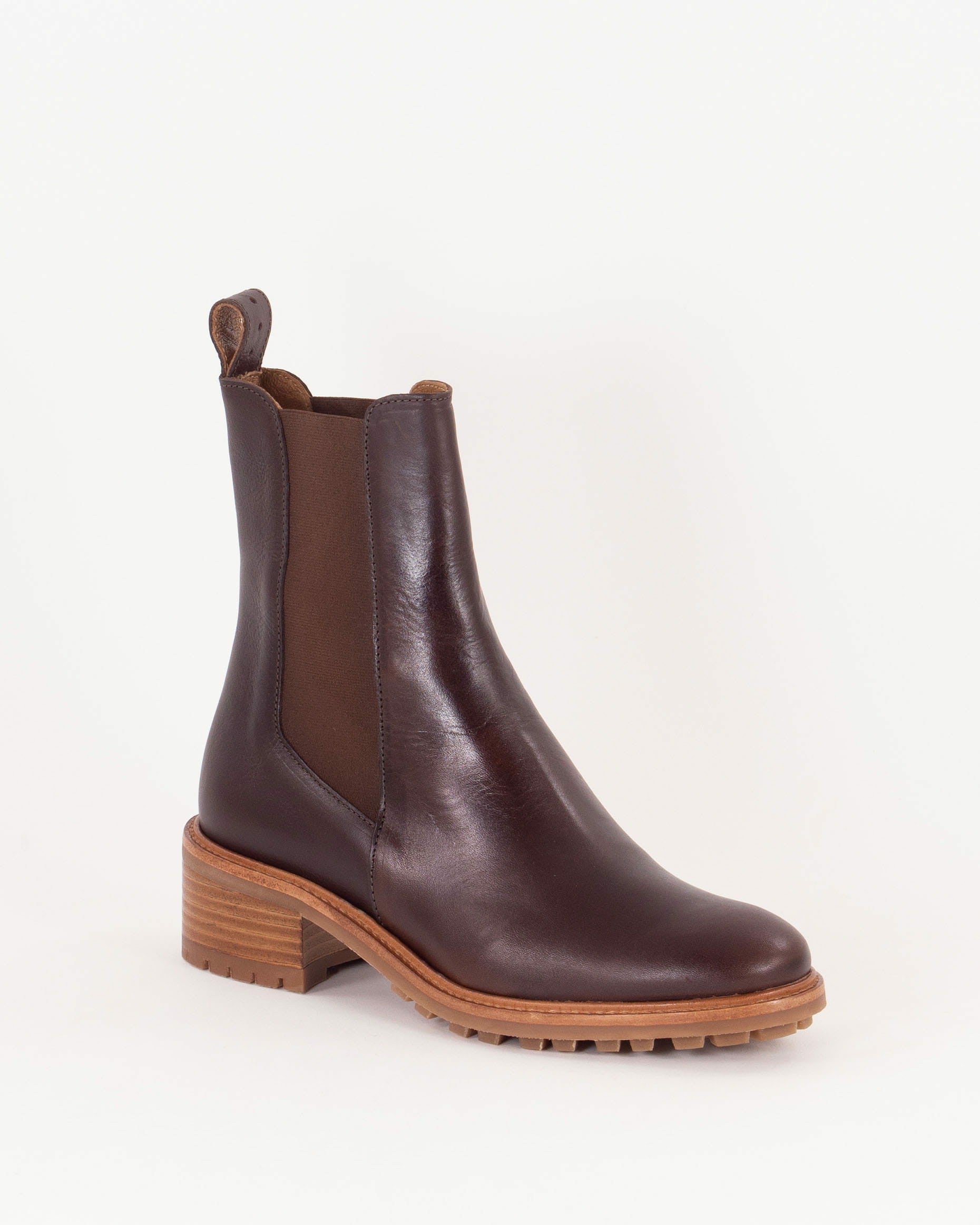 PIERCE Brownwhisky Leather - Boots