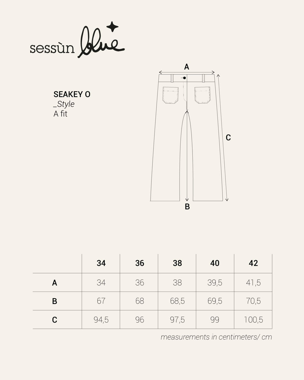 SEAKEY O Fleur de Sel - Jeans - SESSÙN Official Website