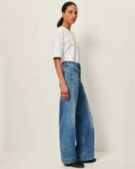 JOHNNY O Vintage Blue - Flare jeans