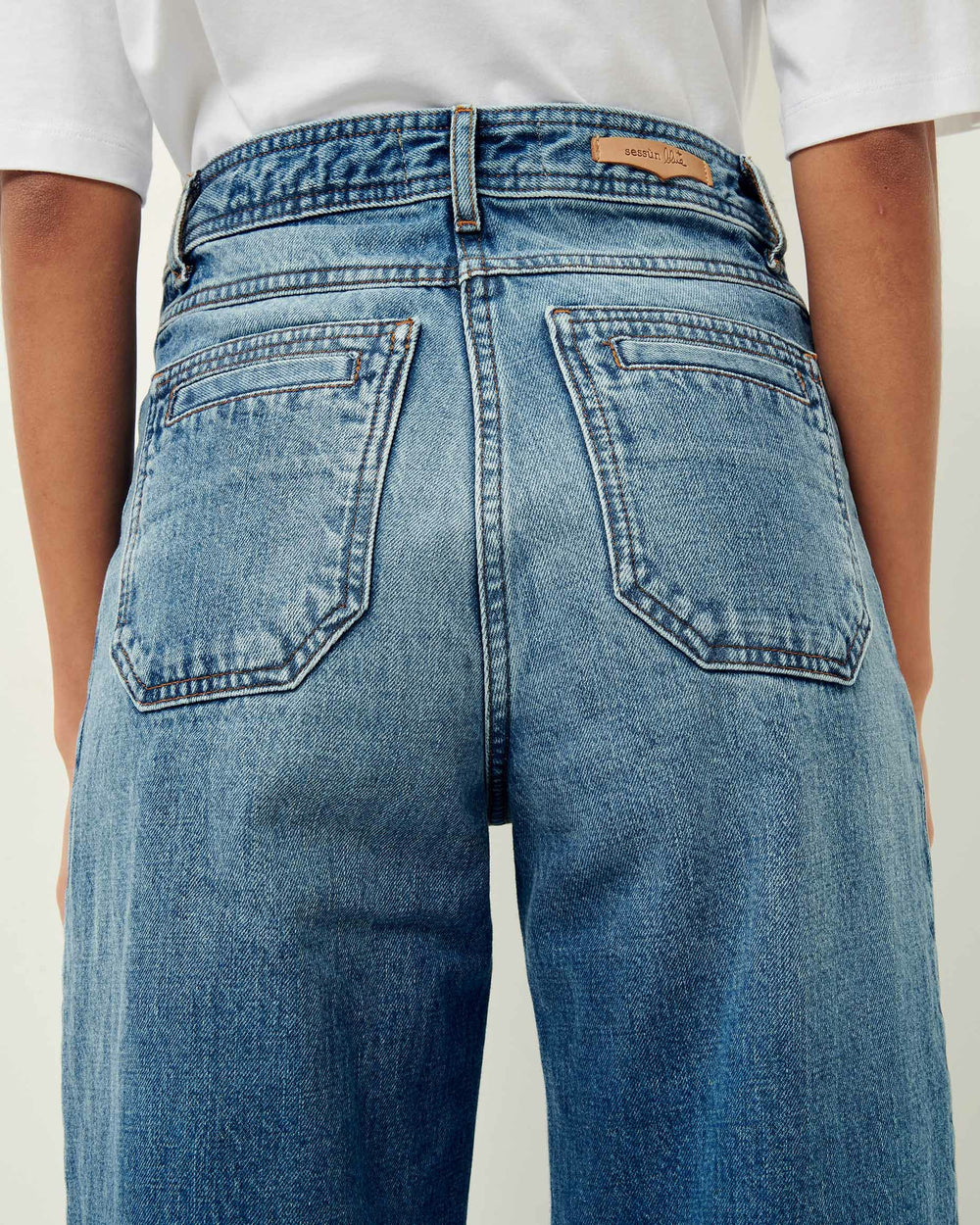 JOHNNY O Vintage Blue - Flare jeans