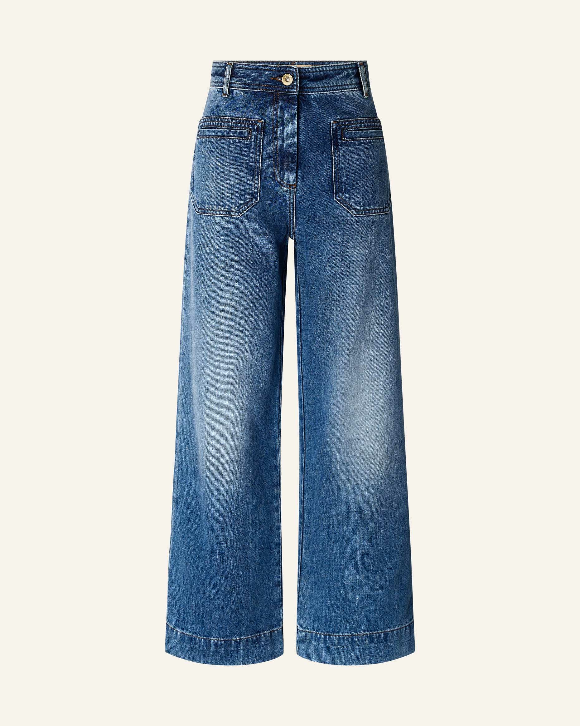 JOHNNY O Vintage Blue - Flare jeans