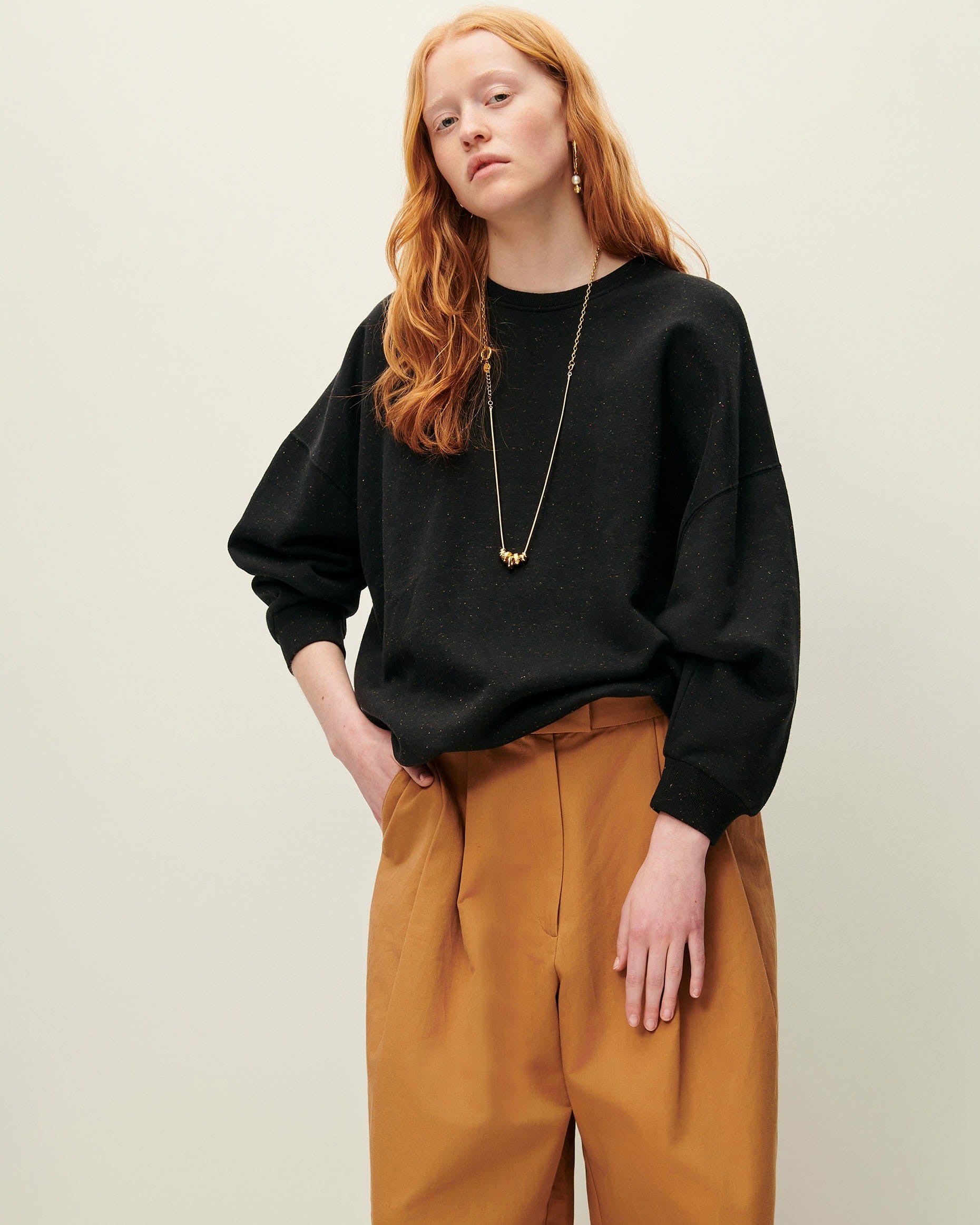 CHEBBI Black granit - Sweater