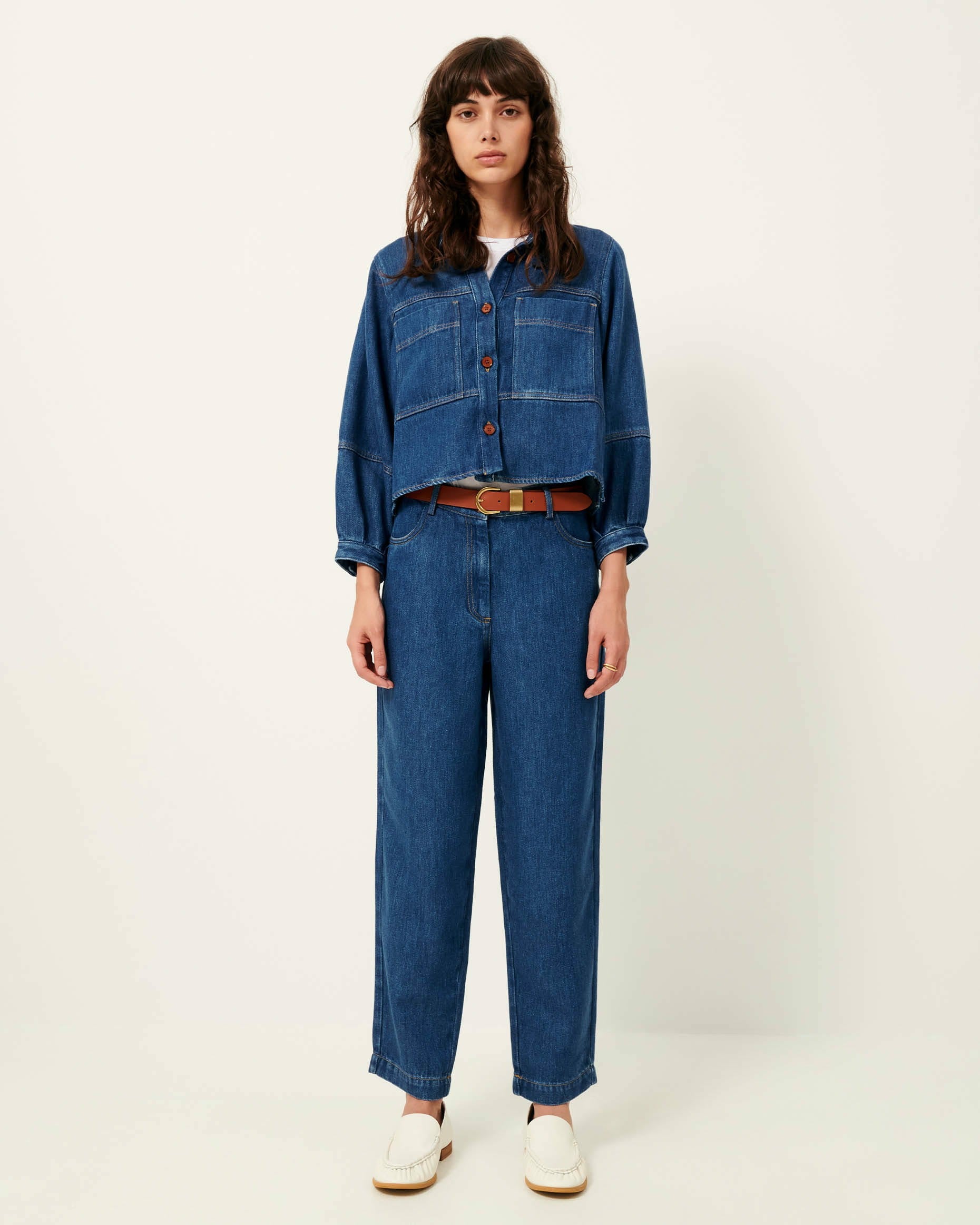 NICA Denim Blue - Pants -  SESSÙN Official website