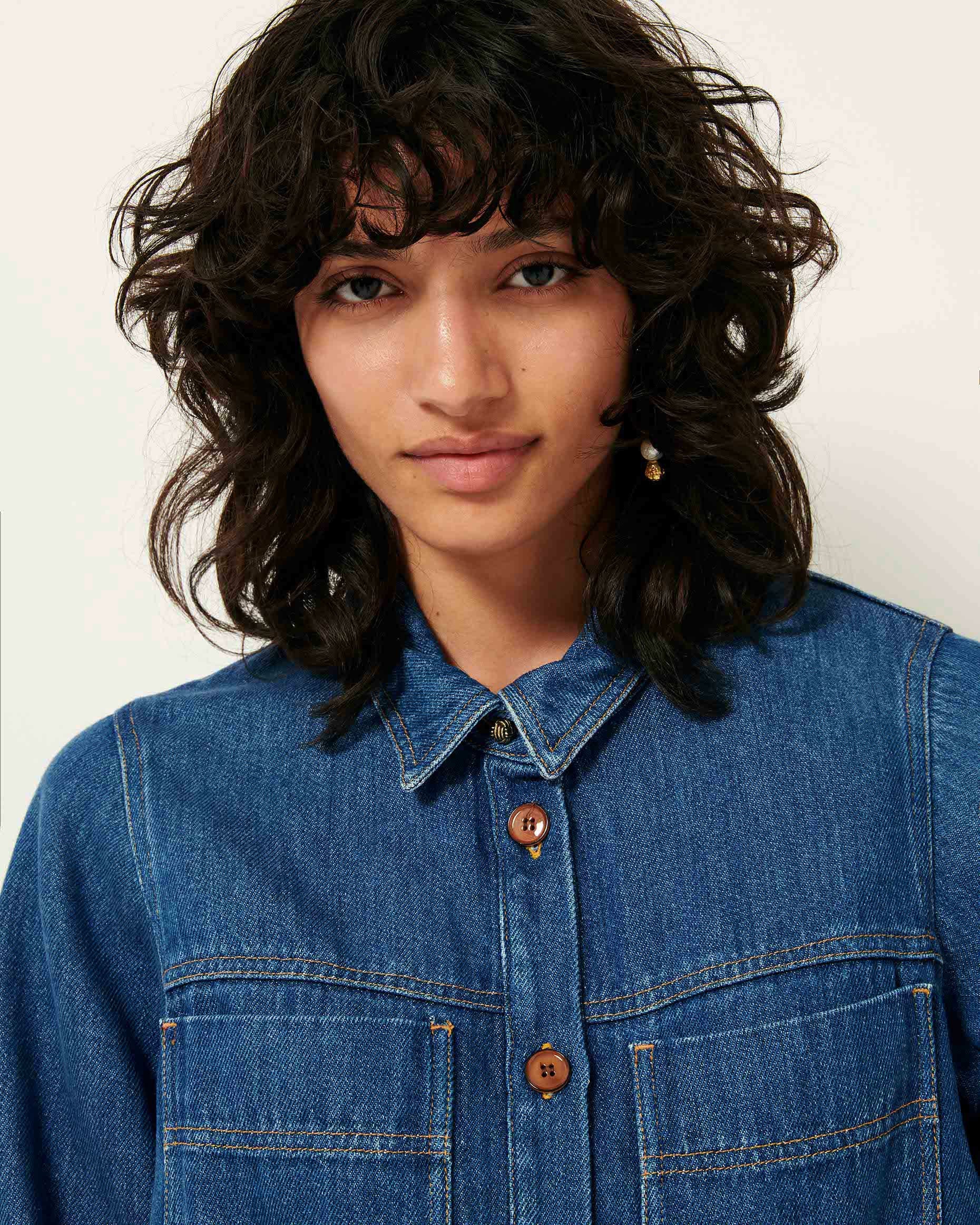 LEONE Denim Blue - Overshirt