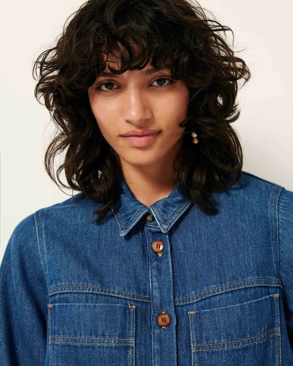 LEONE Denim Blue - Overshirt