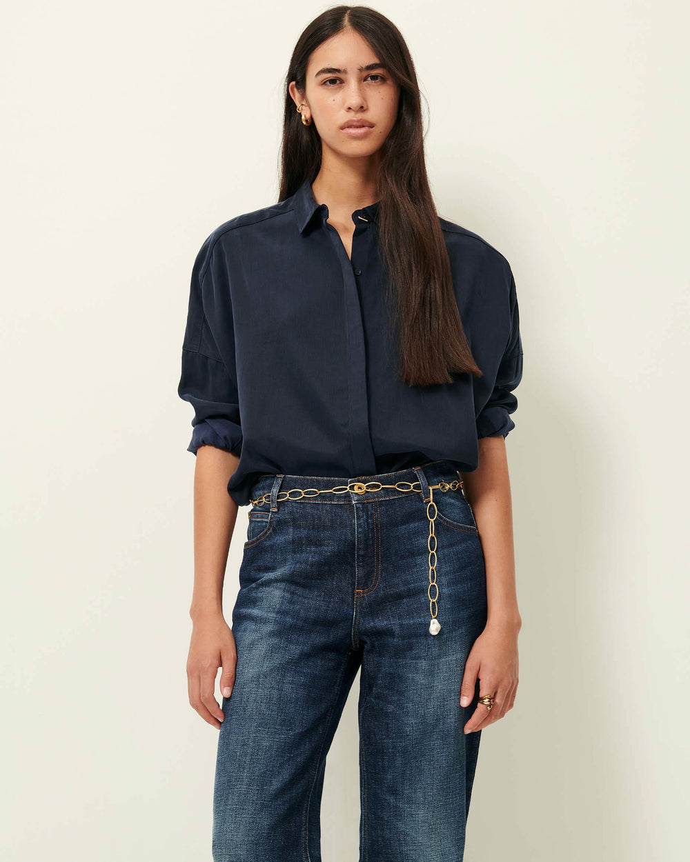 LADY D Navy - Shirt