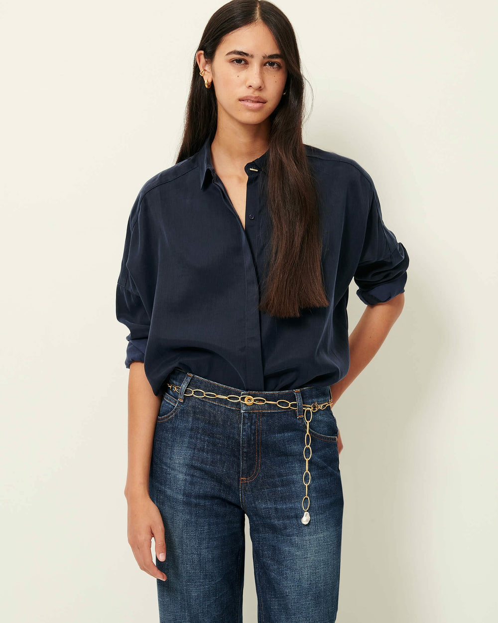 LADY D Navy - Shirt