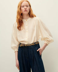 AMALIA Fleur de sel - Blouse