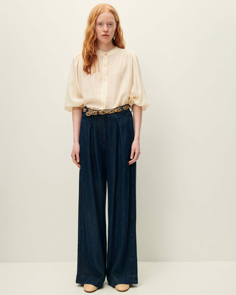 AMALIA Fleur de sel - Blouse