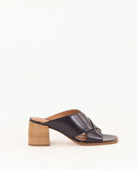SOKOSTI Black Leather - Mules