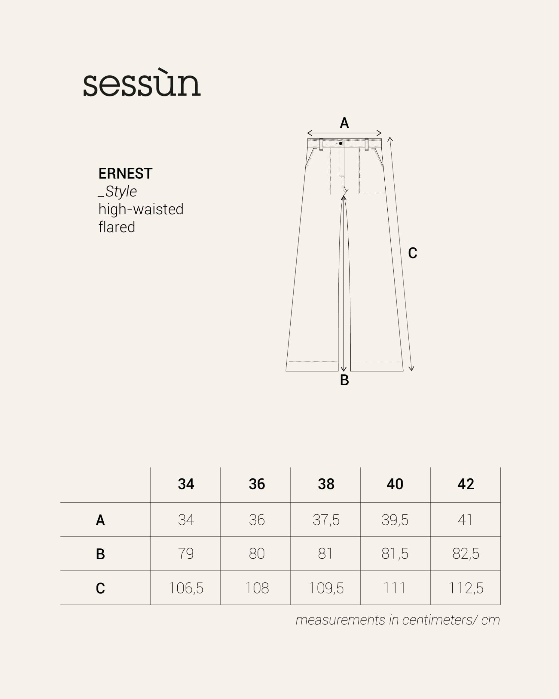 ERNEST Optical White - Pants