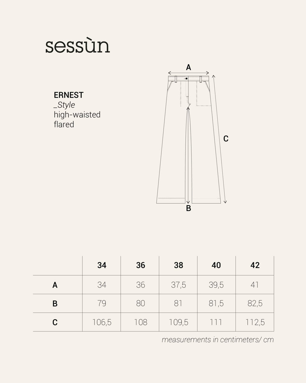 ERNEST Optical White - Pants