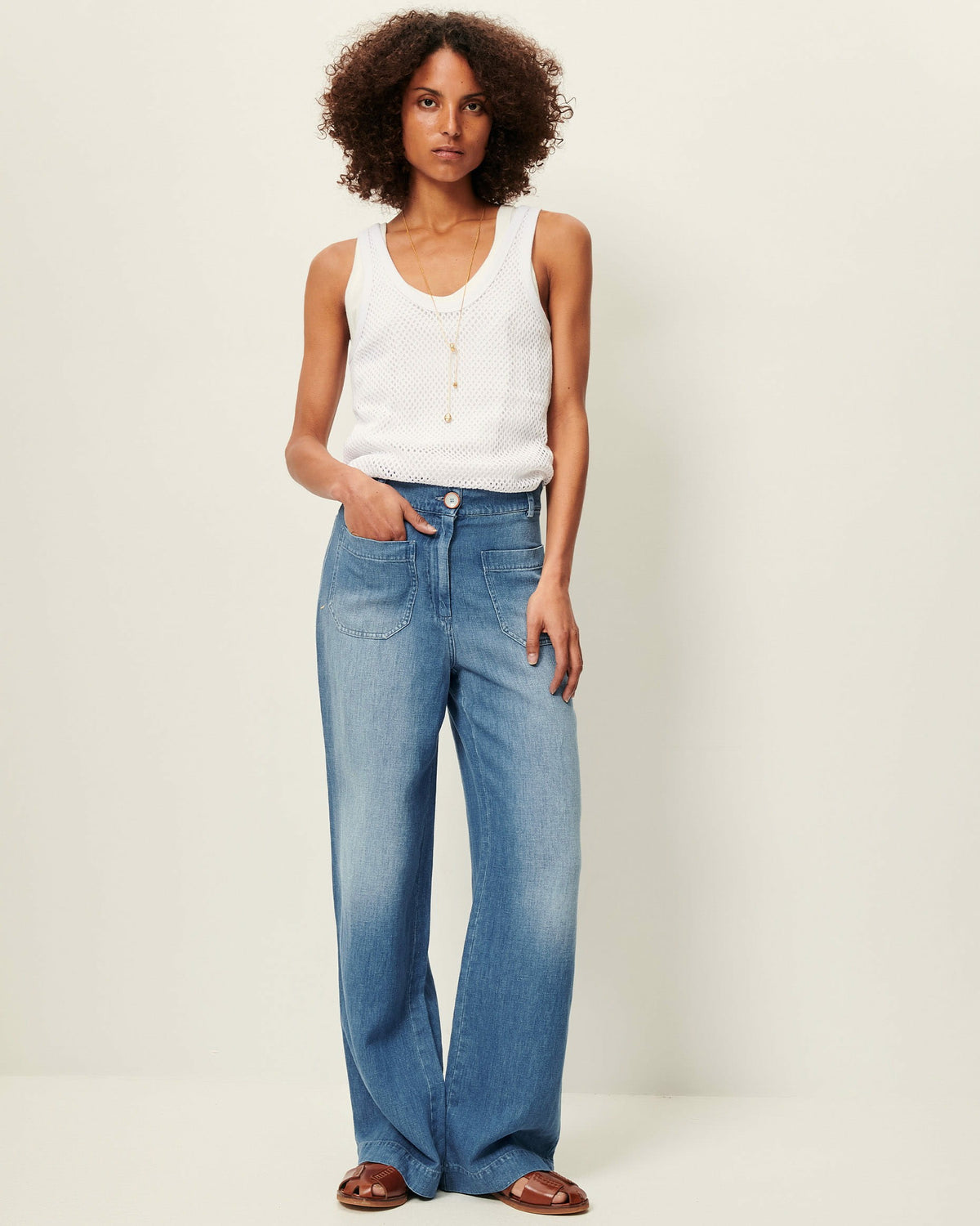 JOHNNY SPRING Denim Washed - Pants