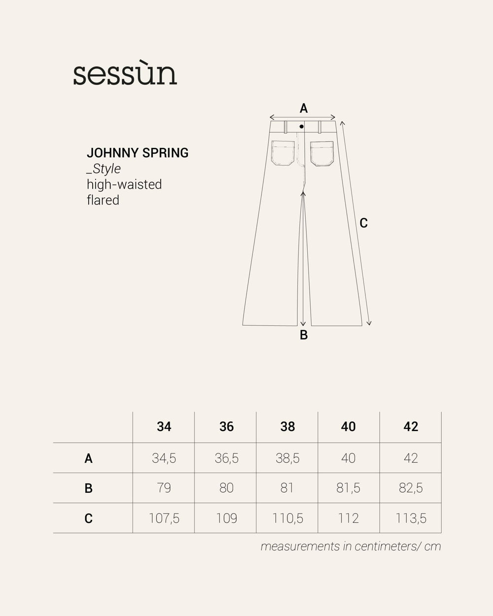 JOHNNY SPRING Denim Washed - Pants