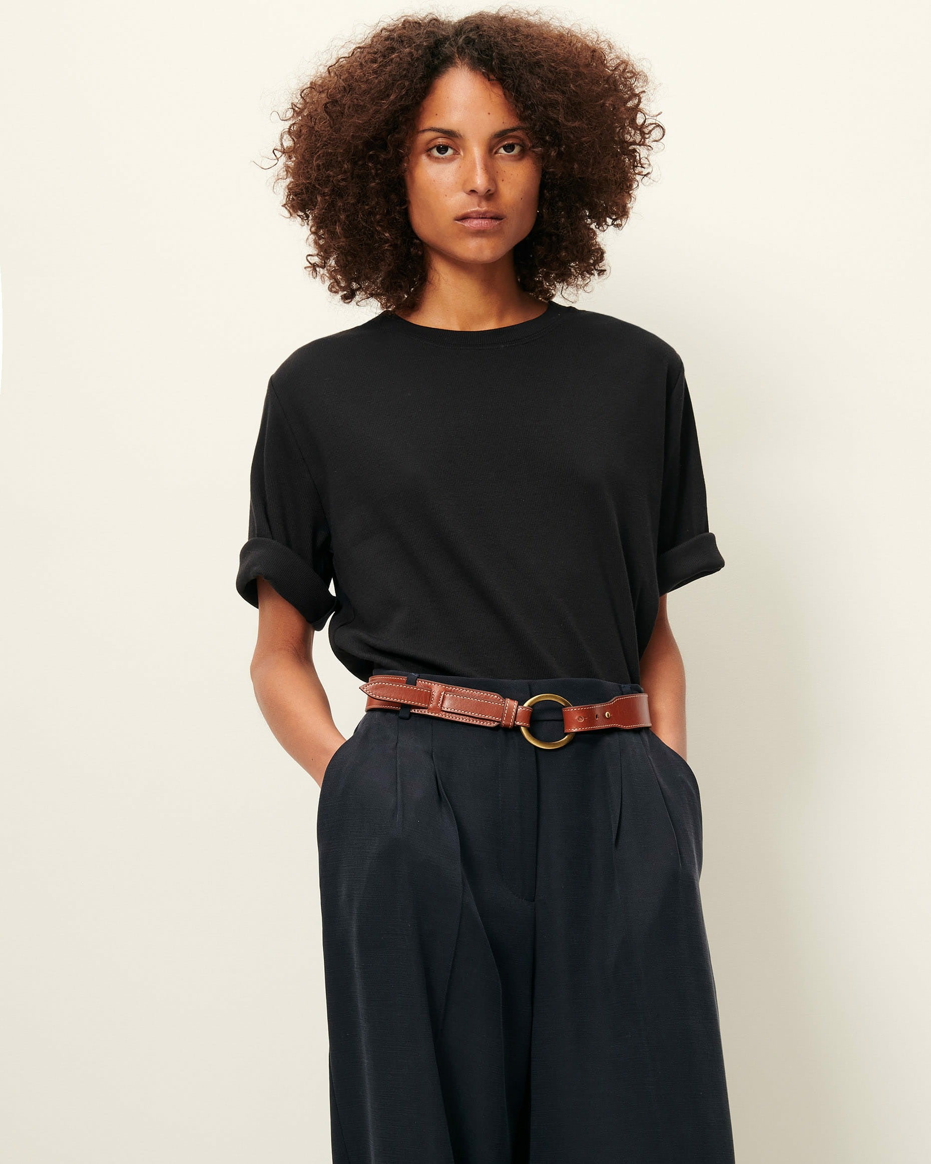 SERGE CO Black - T-shirt