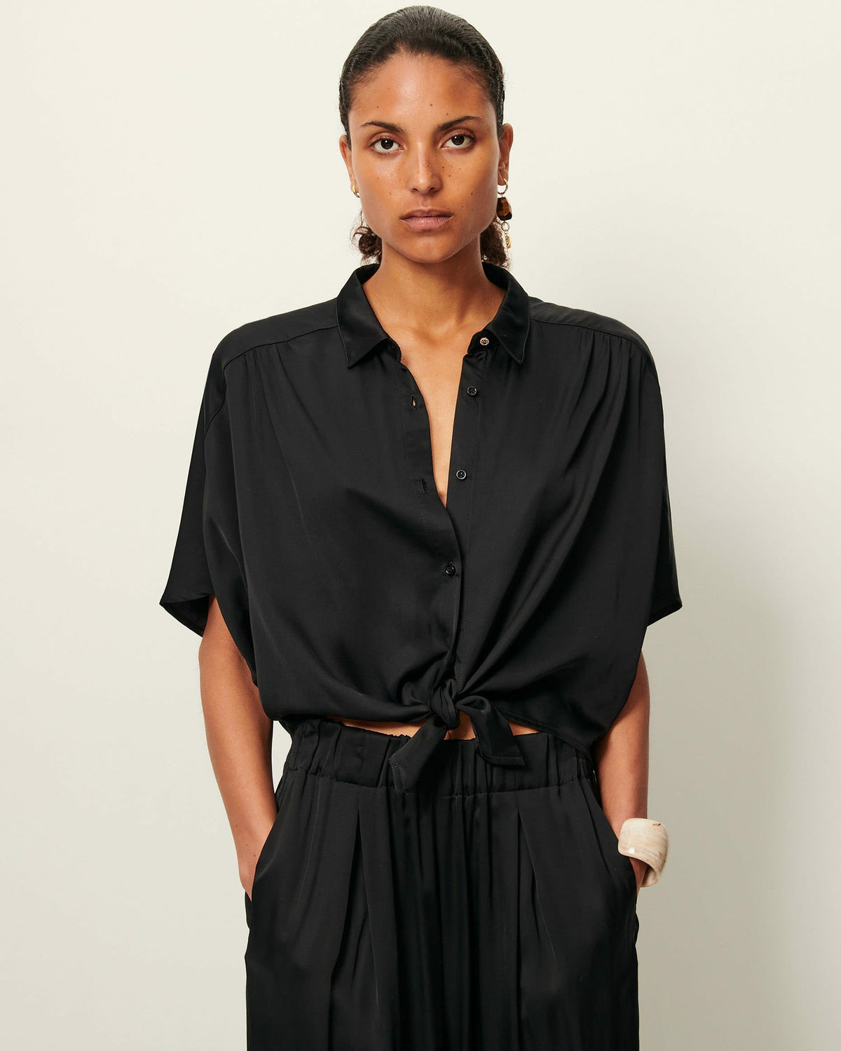 ALFASSA NIGHT Black - Shirt
